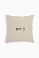 Linen Personalized Cushion Cover