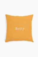 Linen Personalized Cushion Cover