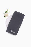Linen Personalized Napkin Set