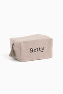 Linen Personalised Pouch