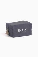 Linen Personalized Pouch
