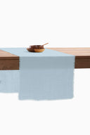 Linen Fringe Me Good Table Runner