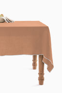Linen Grey Needled Tablecloth