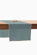 Linen Natural Needled Table Runner