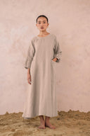 Linen Peach Dress