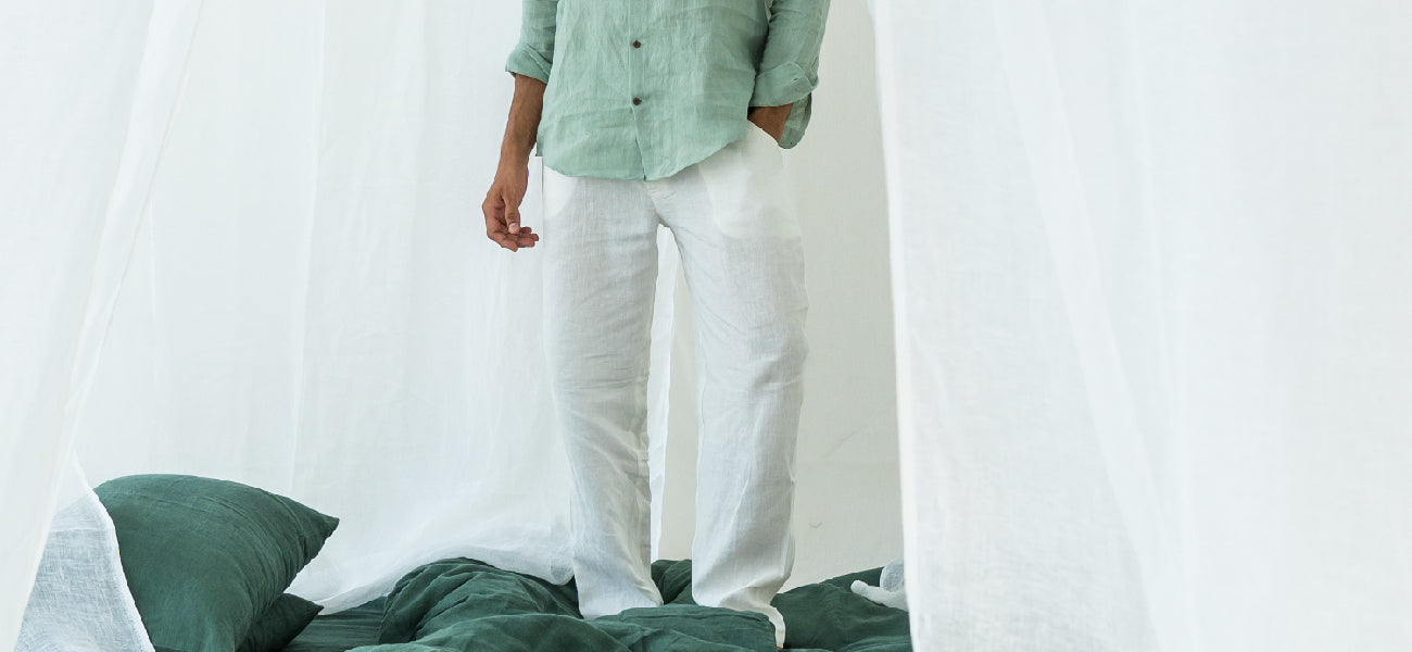 Mens Linen Pants
