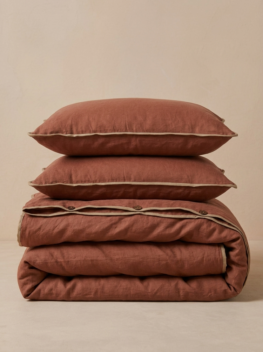 Linen Natural Needled Duvet Cover
