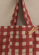Linen Olea Tote Bag