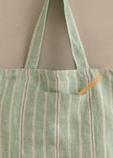 Linen Althea Tote Bag