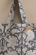 Linen Sylvan tote Bag
