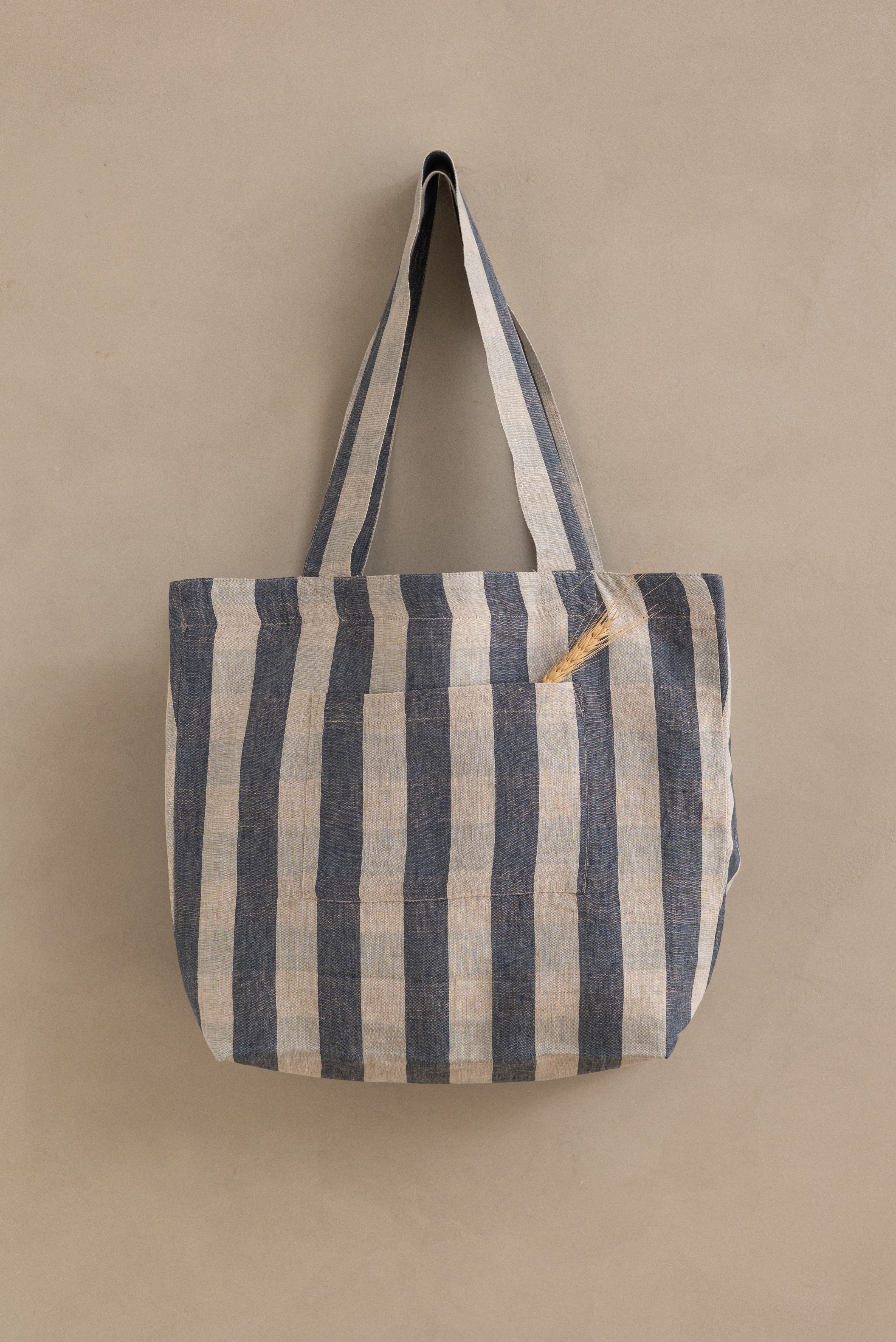 Linen Clara Tote Bag