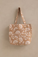 Linen Liliana tote Bag