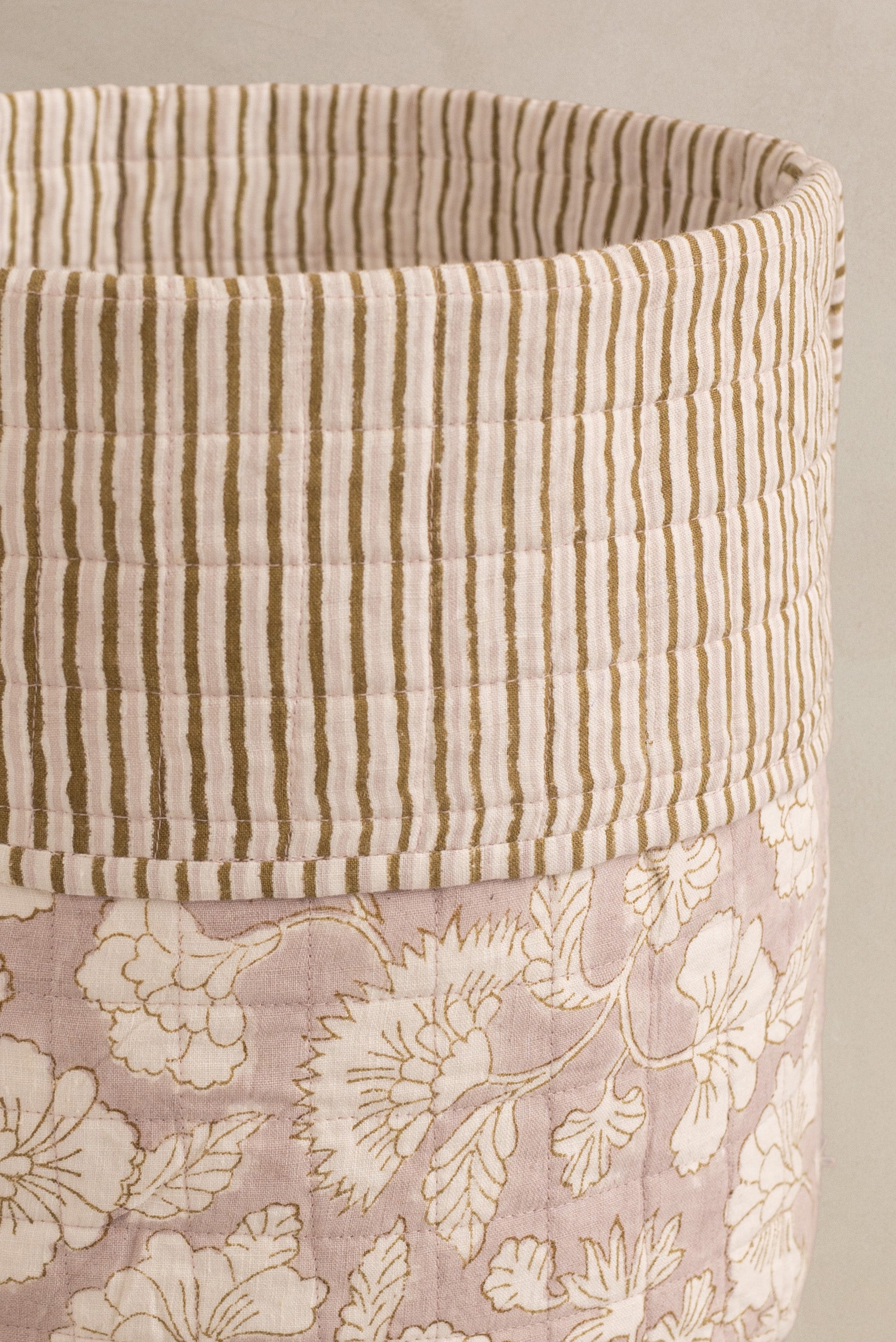 Linen Athena Basket