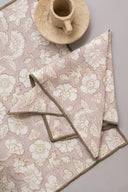 Linen Camellia Napkin Set