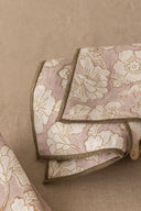 Linen Camellia Napkin Set
