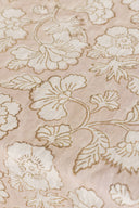 Linen Camellia Table Runner