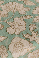 Linen Camellia Table Runner