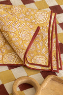 Linen Jacobean Napkin Set