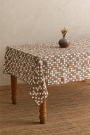 Linen Sudoku Tablecloth