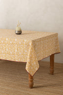 Linen Jacobean Tablecloth