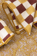 Linen Ochre Napkin Set