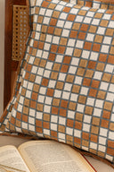 Linen Sudoku Cushion Cover