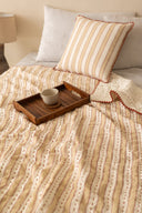 Linen Heritage Stripe Quilt