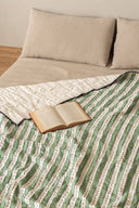 Linen Heritage Stripe Quilt