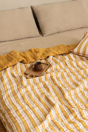 Linen Heritage Stripe Quilt