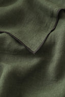 Linen Black Needled Tablecloth