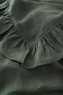 Linen Ruffle Medley Tablecloth