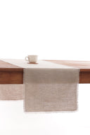 Linen Fringe Me Good Table Runner