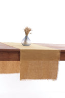 Linen Fringe Me Good Table Runner