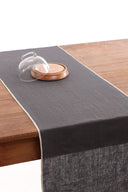 Linen Natural Needled Table Runner