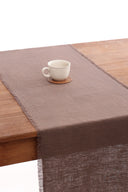Linen Fringe Me Good Table Runner