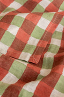 Linen Scarlet Tablecloth