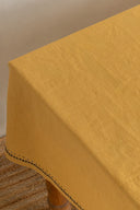 Linen Boho Tablecloth