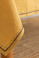 Linen Boho Tablecloth