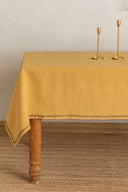 Linen Boho Tablecloth