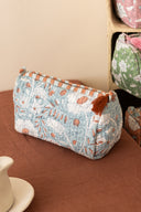 Linen Mabel Quilted Pouch