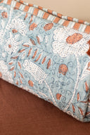 Linen Mabel Quilted Pouch