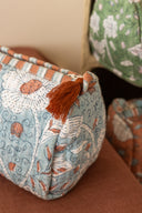 Linen Mabel Quilted Pouch