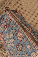 Linen Velma Quilted Pouch