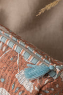 Linen Mabel Quilted Pouch