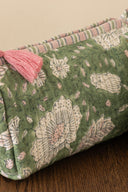 Linen Mabel Quilted Pouch