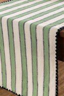Linen Heritage Stripe Table Runner