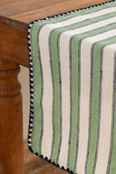Linen Heritage Stripe Table Runner