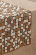 Linen Sudoku Table Runner