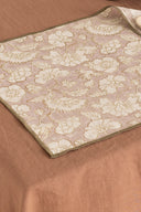 Linen Camellia Placemat Set