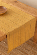 Linen Meridian Table Runner